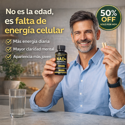 NAD + RESVERATROL 60 cap