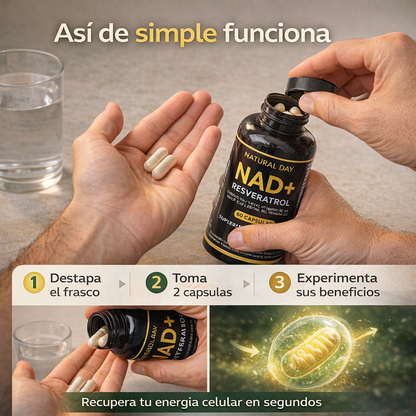 NAD + RESVERATROL 60 cap