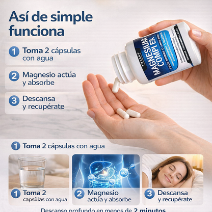 MAGNESIO COMPLEX 8 ELEMENTOS 1000 MG