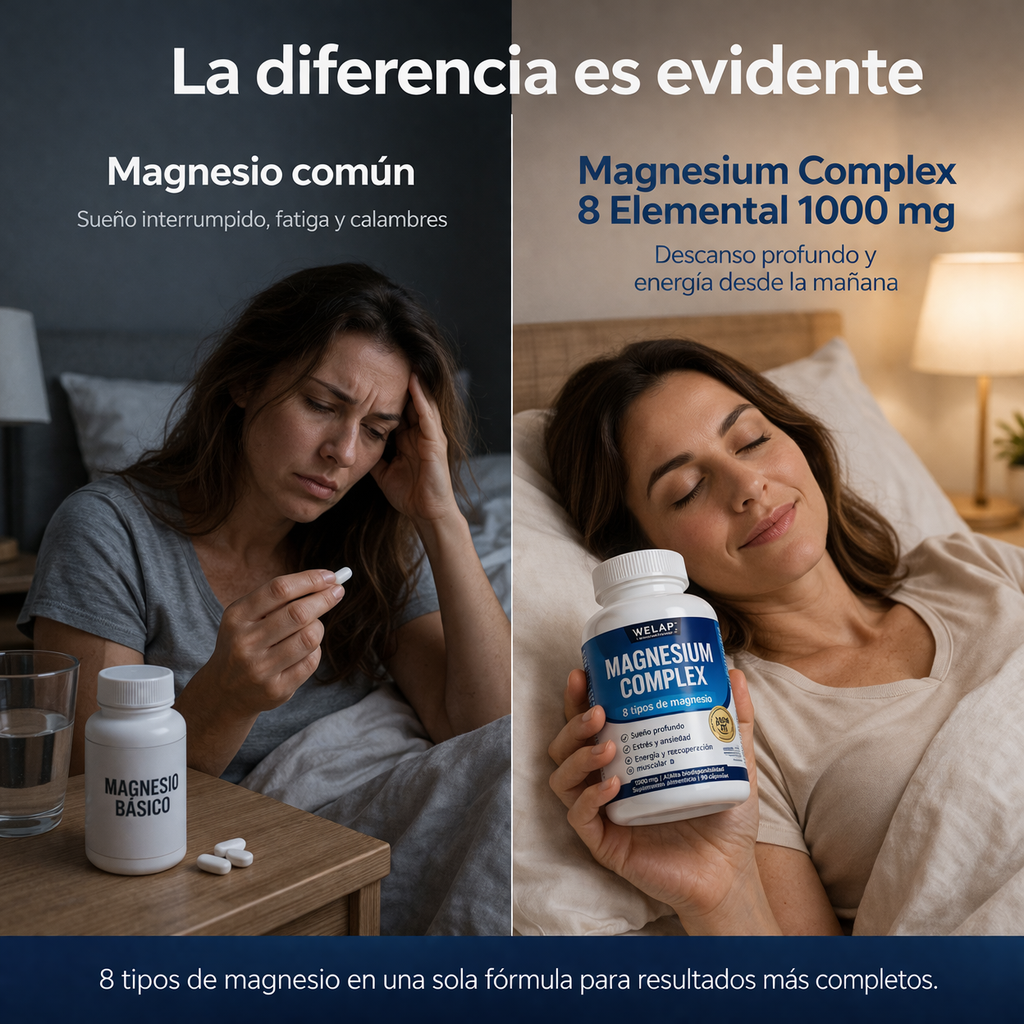 MAGNESIO COMPLEX 8 ELEMENTOS 1000 MG
