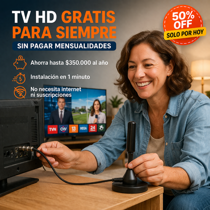 Antena digital hd tv
