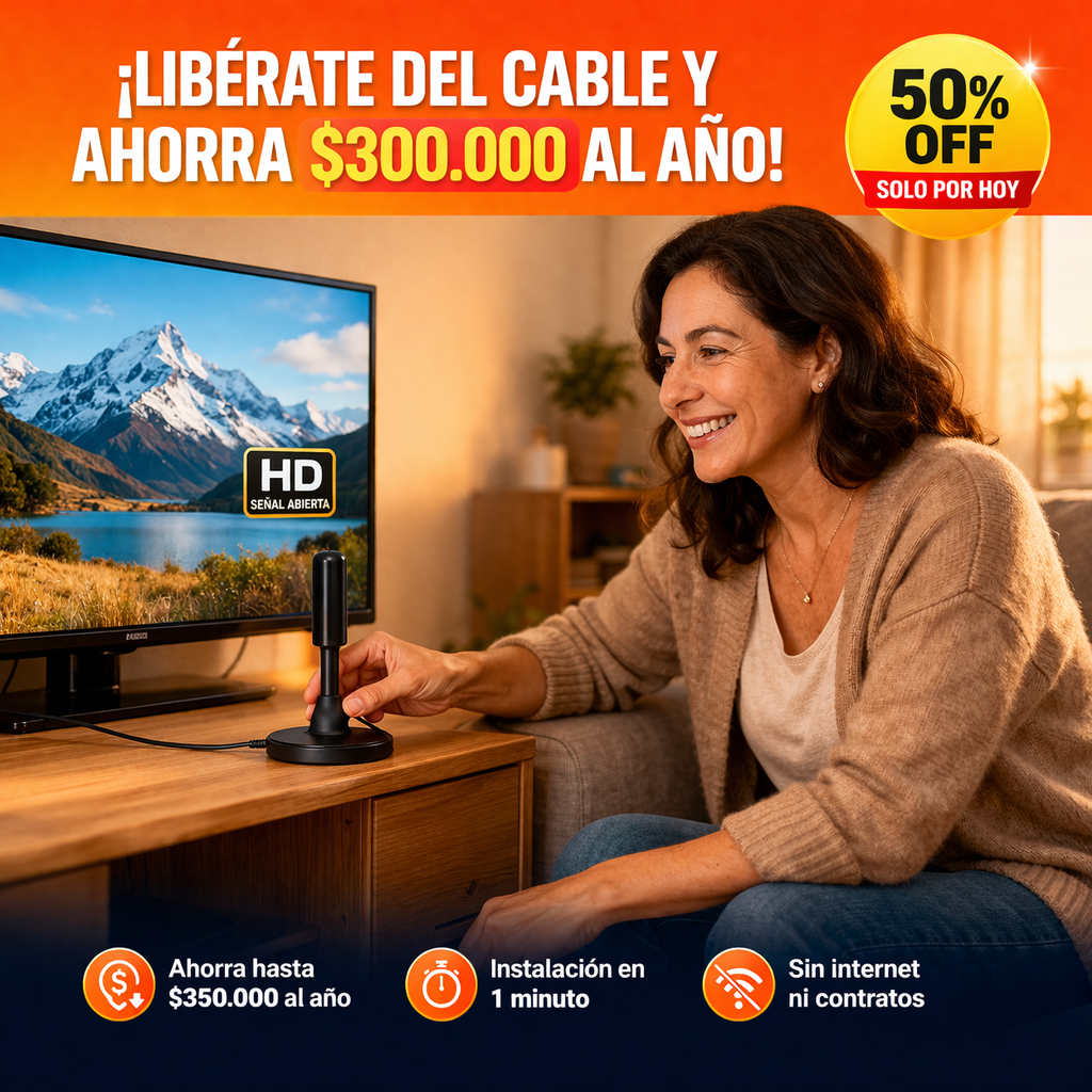 Antena digital hd tv