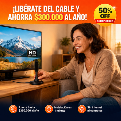 Antena digital hd tv