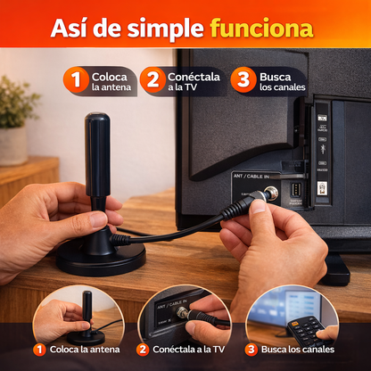 Antena digital hd tv