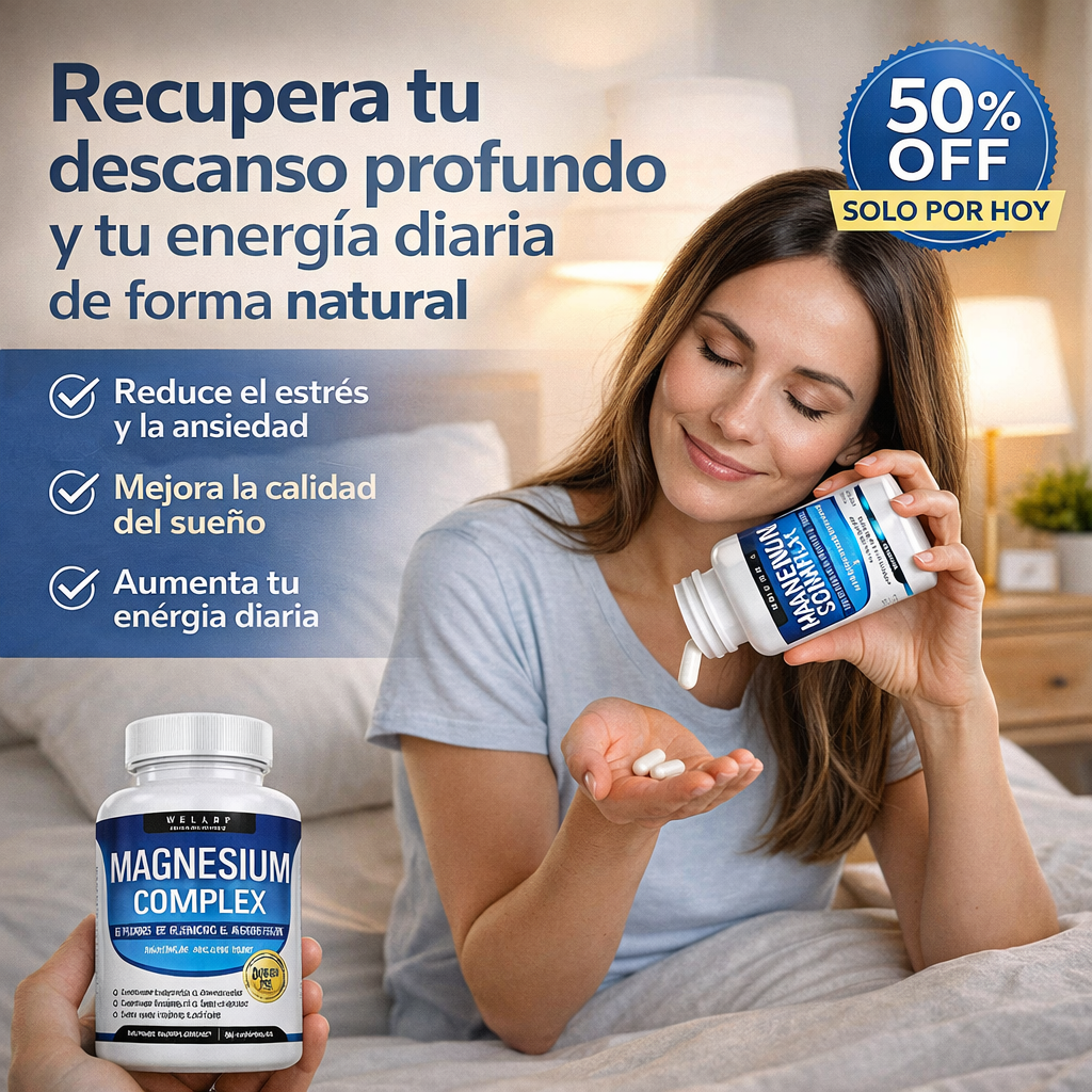 MAGNESIO COMPLEX 8 ELEMENTOS 1000 MG